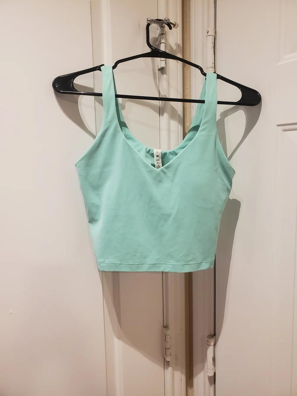 lululemon athletica Mint Scoop V-Neck Cropped Tank